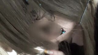 上门服务的猫女郎用嘴和飞机杯一起服务