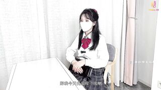 【极品波霸-女神-桃桃学姐】大三女大学生的特殊治疗，被无良医生肉棒侵犯，爆肏炽热蜜穴内射受孕，上瘾性爱高潮，高清1080P原版无水印