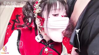 [糖心Vlog] 口足后入最后入浴颜射 - 爱吃雪糕