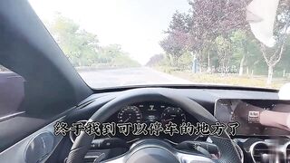 [糖心Vlog] 【淫娃女宠】 91土豪副驾上的专属性玩物【兔兔】香车美女户外车震，一路开车骚的不行，停车开炮爽得嗷嗷叫