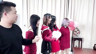 【星空传媒】超强女优团集体庆元旦【元旦庆典女优狂欢啪】高清720P原版首发【XK8099】
