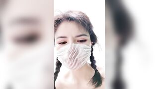 【170cm顶级美腿女神】性感吊带网袜【上】美臀假屌骑坐，棒球棍抽插，女用倒模大长吊，轮番各种道具