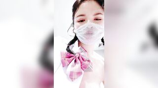 【170cm顶级美腿女神】第一骚女卫生间自慰，振动棒猛操高潮狂喷，美臀骑坐，假屌深插骚逼