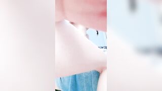 【顶级美腿女神-性感裸舞-下篇】暴力自慰各种棒子轮番上，高潮大量喷水，极品美臀假屌骑坐，撑爆小穴喷了一镜子水