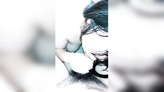大奶子无毛逼一线天骚母狗小哥调教【下篇】口交大鸡巴母狗爬行，抠逼玩弄揉着骚奶子爆草抽插，淫声荡语不断好刺激
